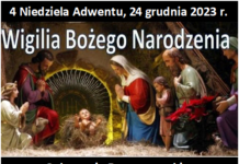 IV Niedziela Adwentu (24 grudnia 2023 r.)
