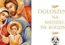 Niedziela Świętej Rodziny (31 grudnia 2023 r.)