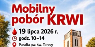 Mobilny pobór KRWI 19.07.2026