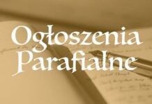 XXIX NIEDZIELA ZWYKŁA